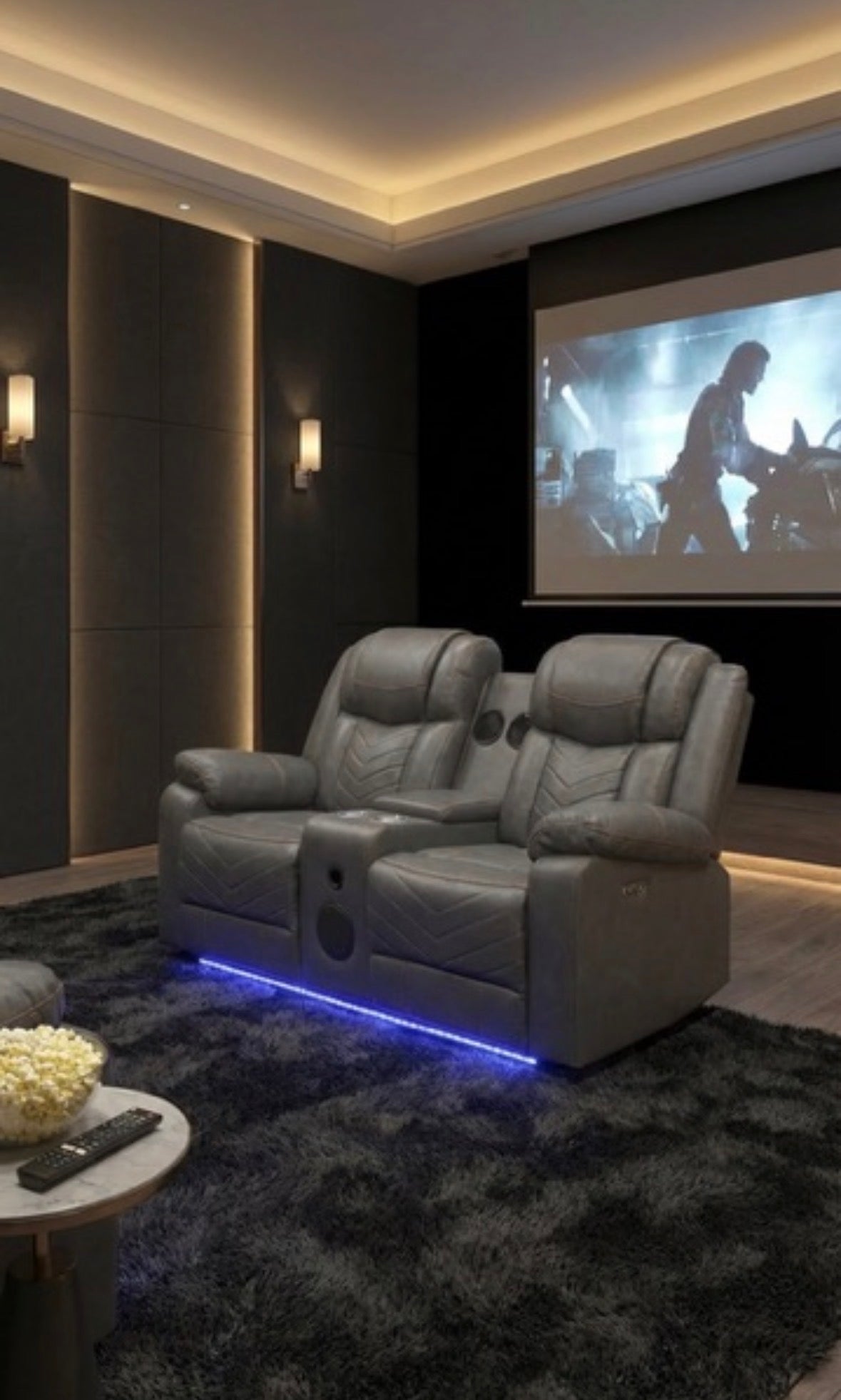 261 GRAY POWER RECLINER