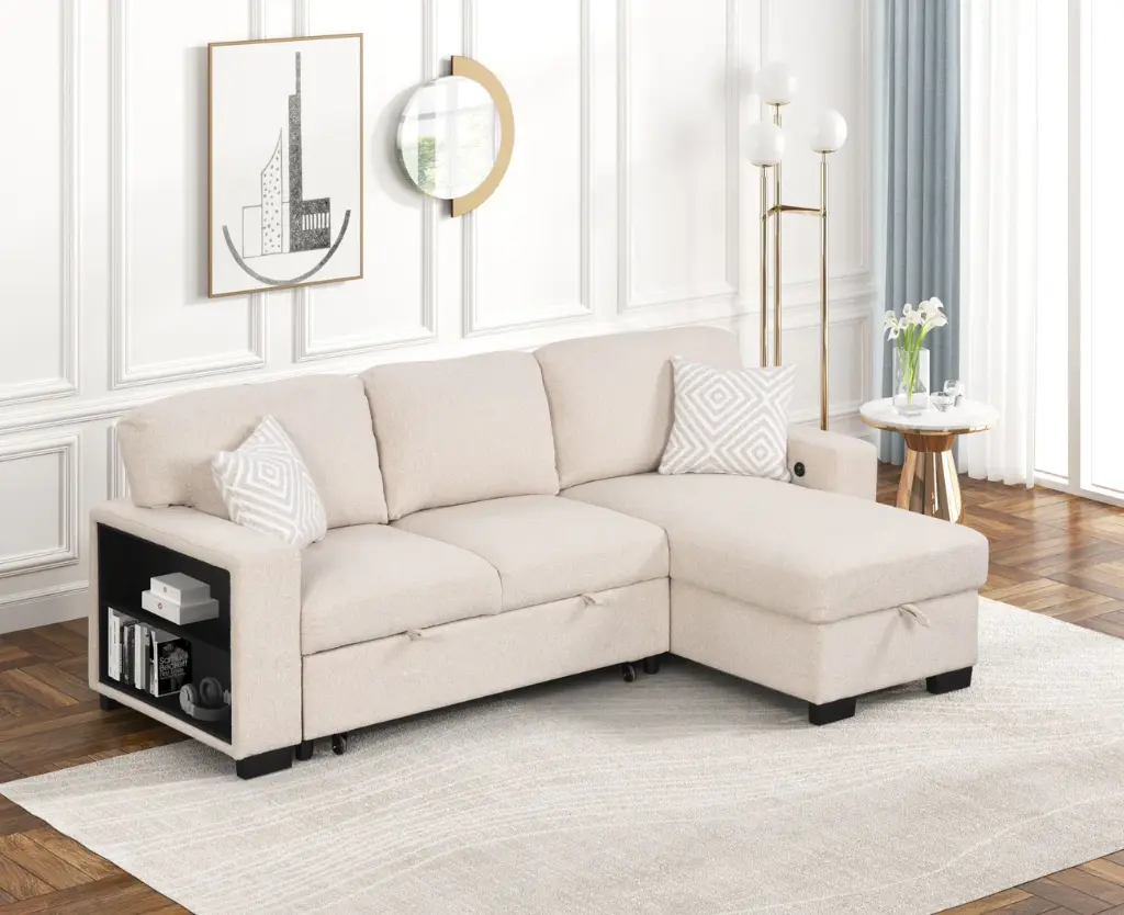 SECTIONAL (SEC-0202-BEIGE)