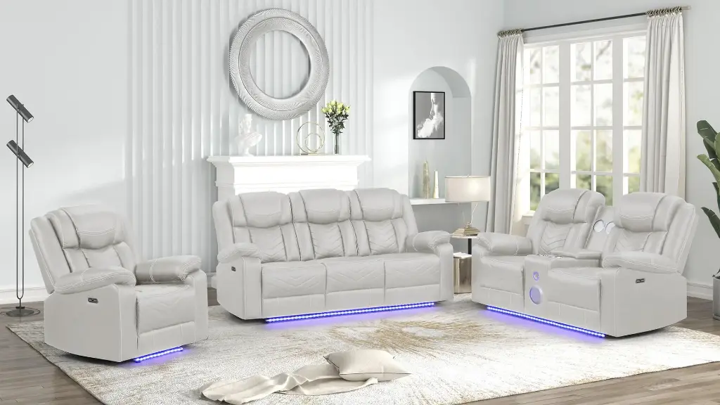 261-ICE SOFA & LOVE-SET